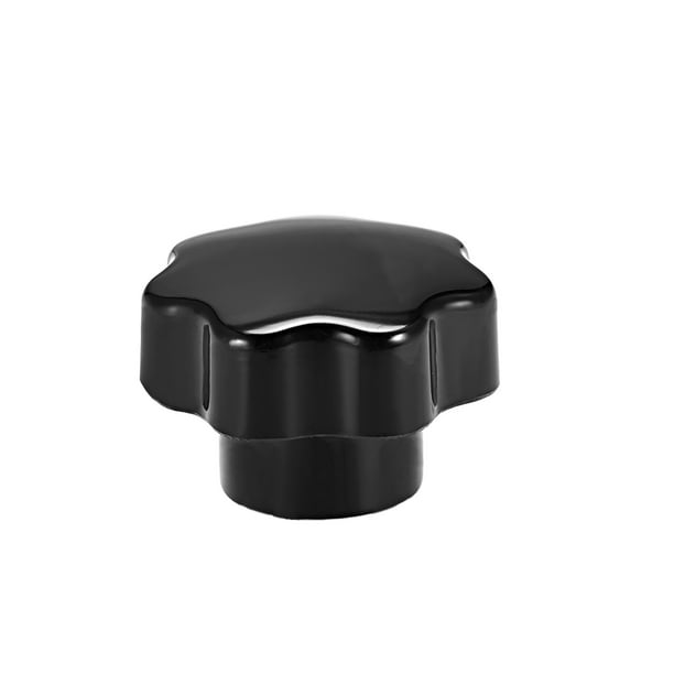 4Pcs Star Knob Grip Handle M8 Dia Brass Insert Female Thread Bakelite Black 4Pcs Star Knob Grip Handle M8 Dia Brass Insert Female Thread Bakelite Black